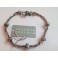 925 burnished sterling silver, bracelet unisex