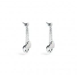 Stainless steel, S'agapõ earrings SHM23