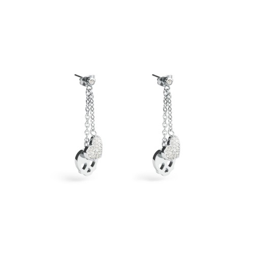 Stainless steel, S'agapõ earrings SHM23