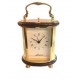 Orologio sveglia in ottone dorato Lauris W700-50