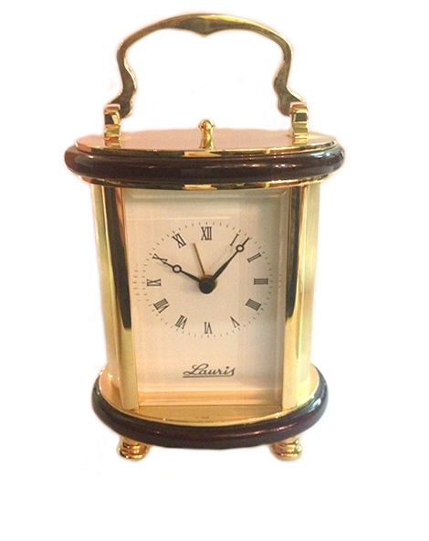 Orologio sveglia in ottone dorato Lauris W700-50 - Gioielleria Momenti  Preziosi