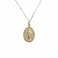 White gold 18Kt 750/1000 with Virgin Mary necklace