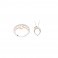 White and Rose Gold 18Kt 750/1000 and diamonds jewelry sets Polello