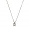 White gold 18Kt 750/1000 with diamonds woman necklace Polello