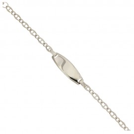 White gold 18 Kt 750% children bracelet