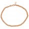 Bracciale in oro 18Kt 750/1000 con sfere martellate da donna