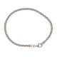 Gold 18 K pop-corn cable bracelet