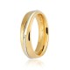 Gold 18 K Unoaerre Saturno wedding ring