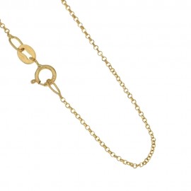 Gold 18 K Rolò Chain