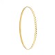 Bracciale in oro 18 Kt 750/1000 rigido sfaccettato