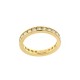Anello in oro 18 Kt 750 con zirconi bianchi da donna