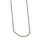 Yellow gold 18 K 750/1000 interlaced chain necklace