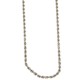 Yellow gold 18 K 750/1000 interlaced chain necklace