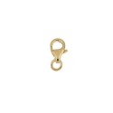 Gold 18k 750/1000 shiny lobster claw closure