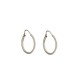 Gold 18k 750/1000 hoops earrings diameter 0.06 inch