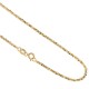 Gold 18k 750/1000 shiny flash woman necklace