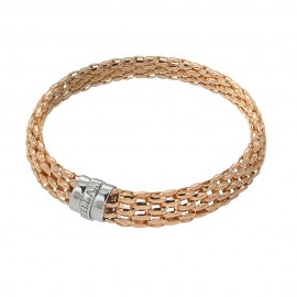 Bracciale in oro 18k 750/1000 maglia sforzesca da donna