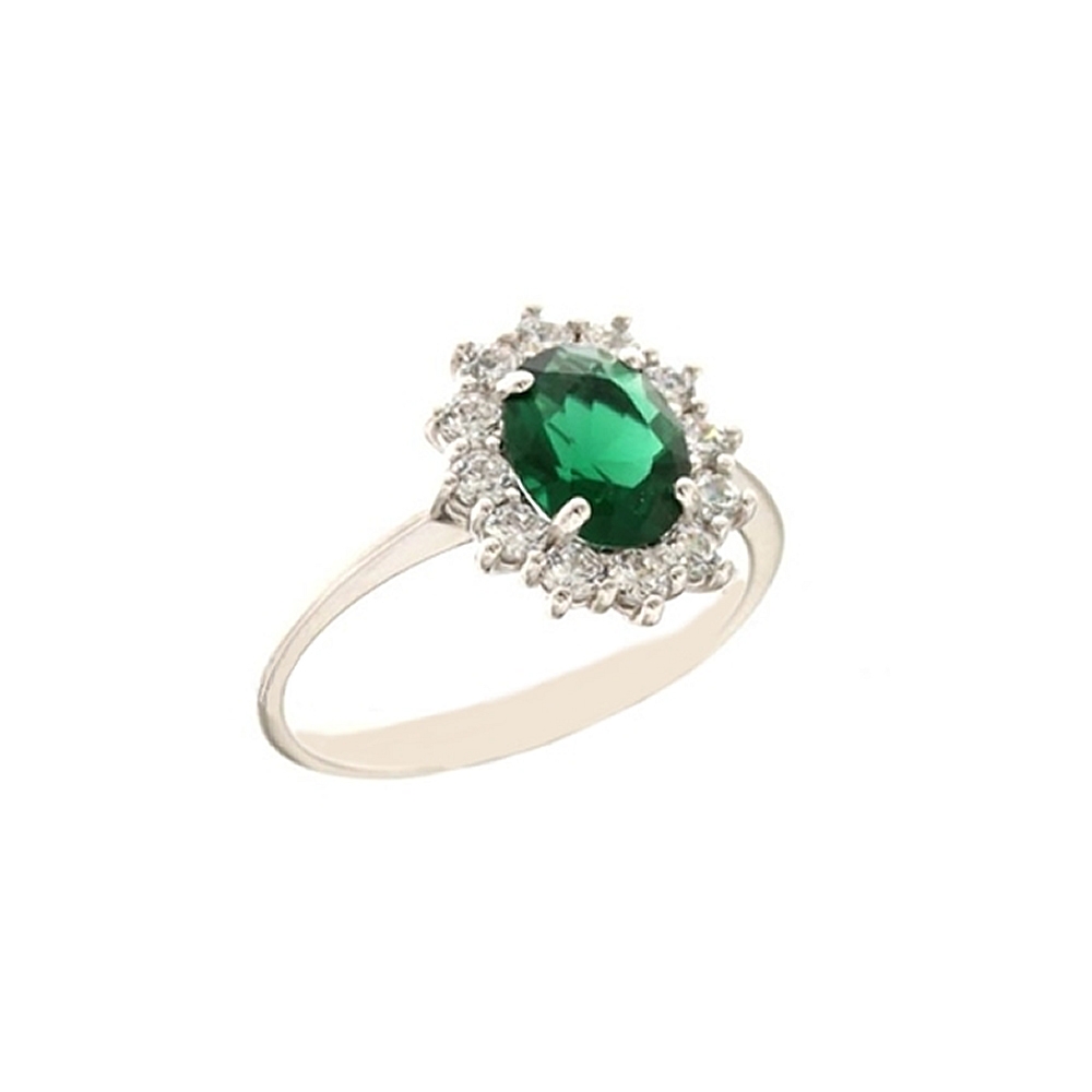 Pietra verde anello on sale