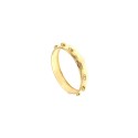 Anello rosario in oro giallo 18 Kt 750/1000 lucido da donna