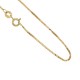 Gold 18k 750/1000 venetian type unisex chain