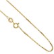 Gold 18k 750/1000 venetian type unisex chain