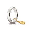 Gold 18 Kt 750/1000 classic unoaerre wedding ring