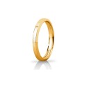 Yellow gold 18 Kt 750/1000 hydra slim unoaerre wedding ring