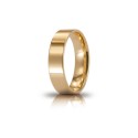 Gold 18 Kt 750/1000 unoaerre shiny wedding ring