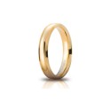 Unoaerre Yellow gold 18 Kt 750/1000 Orion shiny unisex wedding ring
