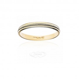 Gold 18 Kt 750/1000 Diana unisex engagement ring