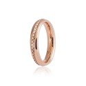 Gold 18 K Unoaerre Infinity wedding ring