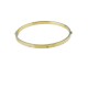 Bracciale in oro giallo 18Kt 750/1000 rigido modello cartier lucido da uomo