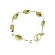 Yellow gold 18Kt 750/1000 With openworked elements shiny woman bracelet